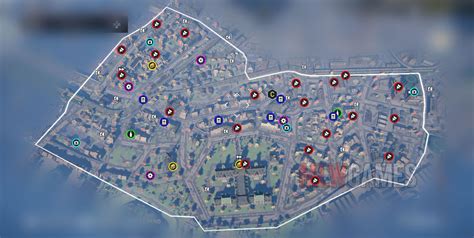 assassin's creed syndicate world war 1 map.